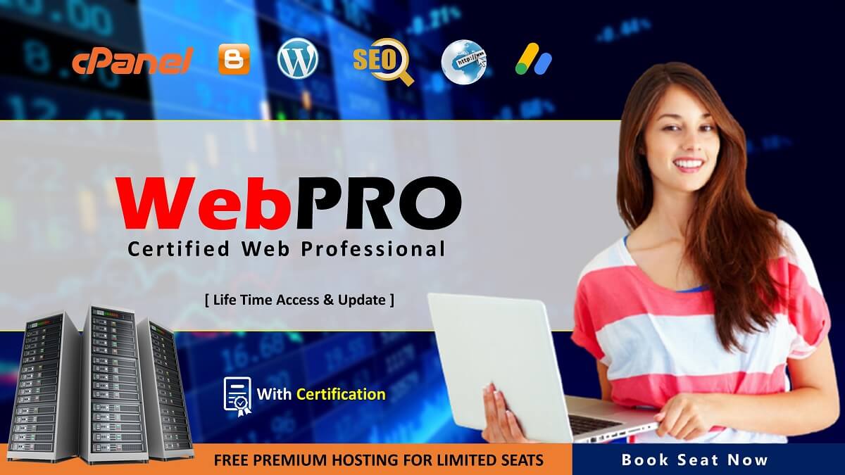 Certificate in Web Professional