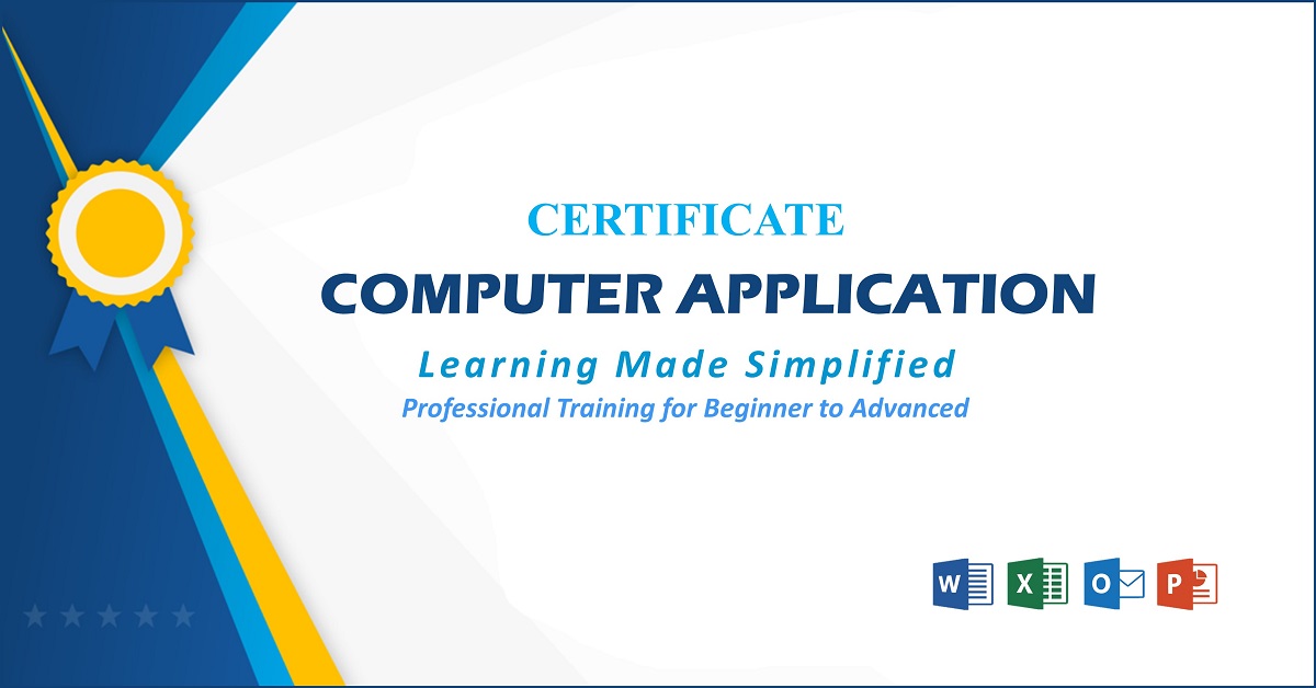 Certificate in Computer Application