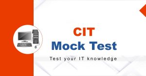 CIT mock test