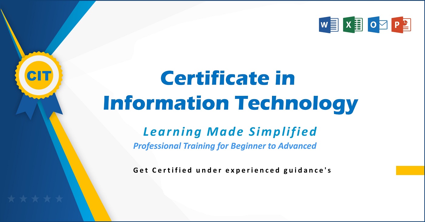 Certificate in Information Technology
